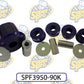 SuperPro 2011 BMW 128i Base Rear Differential Mount Bushing Set (Motorsport)