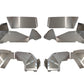 Fishbone Offroad 2018+ Jeep Wrangler JL Front/Rear Set of 4 Aluminum Raw Inner Fenders
