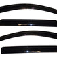 AVS 11-18 Mitsubishi Outlander (Excl. Sport) Ventvisor Outside Mount Window Deflectors 4pc - Smoke
