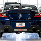 AWE Subaru BRZ/ Toyota GR86/ Toyota 86 Touring Edition Cat-Back Exhaust- Diamond Black Tips