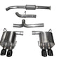 Corsa 2015 Subaru WRX Cat Back Exhaust, Black Quad 3.5in Tips *Sport*