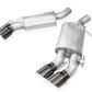 Stainless Works 16-21 Camaro SS 3in Original Factory Connect Axle Back w/Valve - 4in Quad Black Tips