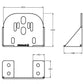 Ridetech Bolt-on Upper AirSpring Bracket