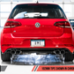 AWE Tuning Mk7 Golf R Track Edition Exhaust w/Chrome Silver Tips 102mm