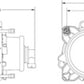 Hella Insert/ Headlight 1B0