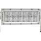 Hella Value Fit 8in Light - 36W Dual Row White Housing Flood Beam - LED