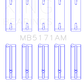 King Mazda FS-DE L4/FP L4/FS L4  DOHC 16 Valve  (Size +1.0) Main Bearing Set