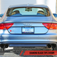AWE Tuning Audi C7 / C7.5 S7 4.0T Touring Edition Exhaust - Diamond Black Tips