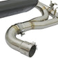 aFe MACHForce XP 16-17 BMW 340i/iX 440i/iX L6-3.0L (t) SS Axle-Back Exhaust w/Black Tip