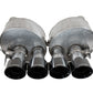 Corsa 2014-2019 Chevrolet Corvette C7 6.2L 2.75in Xtreme Valve-Back w/ Dual NPP & Quad Black Tips
