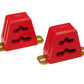 Prothane Universal Bump Stop 4 1/2 Multi-Mount - Red