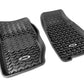 Rugged Ridge Floor Liner Front Black 1984-2001 Jeep Logo Cherokee XJ