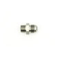 DeatschWerks 8AN Male Flare to 3/8in Male NPT Adapter - Anodized Matte Black