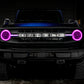 Oracle 21-22 Ford Bronco Headlight Halo Kit w/DRL Bar - Base Headlights ColorSHIFT -w/2.0 Controller