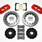 Wilwood AERO4 Rear Kit 14.25in Drilled Red 2010-2015 Camaro