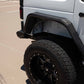 Road Armor 07-18 Jeep Wrangler JK Stealth Front Fender Flare Body Armor w/LED DRL - Tex Blk