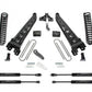 Fabtech 17-21 Ford F250/F350 4WD Diesel 6in Rad Arm Sys w/Coils & Stealth