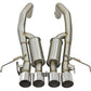 aFe MACHForce XP 3in-2 1/2in Axle Back 304SS Exhaust w/ Polished Tips 15-17 Chevy Corvette Z06
