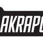 Akrapovic Logo Outdoor Sticker 120 x 34.5 cm