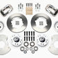Wilwood Forged Dynalite Front Kit 11.00in Polished 37-48 Ford Psgr. 360 Plate Mount