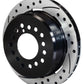 Wilwood Rotor-2.32in Offset-SRP-BLK-Drill-LH 12.19 x .810 - 5 Lug