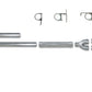 Diamond Eye KIT 4in TB MFLR RPLCMENT PIPE DUAL SS: 94-02 DODGE CUMMINS 5.9L
