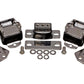 Energy Suspension 69-71 Camaro / 70-73 Monte Carlo Black Motor and Transmision Mounts; Chrome Finish