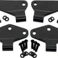 Kentrol 07-18 Jeep Wrangler JK Body Door Hinge Set 4 Pieces 2 Door - Powdercoat Black