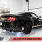 AWE Tuning S550 Mustang GT Cat-back Exhaust - Track Edition (Diamond Black Tips)