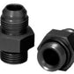 Moroso Dry Sump/External Oil Pump Fitting -10An to -10An w/O-Ring - Aluminum - 2 Pack