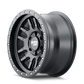 Dirty Life 9309 Canyon Pro 17x9/6x135 BP/0mm Offset/87.1mm Hub Matte Black Wheel - Beadlock