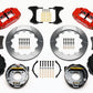 Wilwood Narrow Superlite 4R Rear P-Brk Kit 12.88in Red Chevy 12 Bolt-Spec 3.15in Brng Front mt
