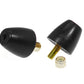 Prothane Universal Bump Stop 1 9/16X1 5/8 Cone - Black