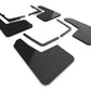 Rally Armor 21-23 Ford F-150 Raptor Black UR Mud Flap w/ Metallic Black Logo