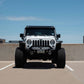 Road Armor 07-18 Jeep Wrangler JK Stealth Front Fender Flare Body Armor w/LED DRL - Tex Blk