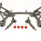 BMR 93-02 F-Body K-Member w/ SBC/BBC Motor Mounts and Pinto Rack Mounts - Black Hammertone