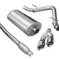 Corsa 10-13 Chevrolet Silverado Crew Cab/Short Bed 1500 4.8L V8 Polished Sport Cat-Back Exhaust