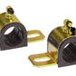 Prothane Universal 90 Deg Greasable Sway Bar Bushings - 1 5/16in - Type B Bracket - Black