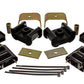 Energy Suspension 73-84 K5 Blazer 4WD Fullsize Black Complete Motor&Trans Mount Set Zinc Finish