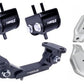 Torque Solution Engine/Transmission Mount Kit w/ OEM Mount Plates: 02-14 Subaru WRX / 04+ STI