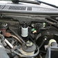 J&L 99-04 Ford Lightning Driver Side Oil Separator 3.0 - Clear Anodized