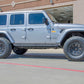 N-Fab RKR Rails 2019 Jeep Wrangler JT 4DR Truck Full Length - Tex. Black - 1.75in