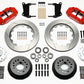 Wilwood Narrow Superlite 6R Front Hub Kit 14.00in Red 67-69 Camaro 64-72 Nova Chevelle