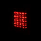 ANZO 1995-2005 Chevrolet S-10 LED Taillights Red/Clear