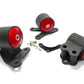Innovative 94-01 Integra B-Series Black Steel Mounts 60A Bushings (Cable Conversion 3 Bolt)