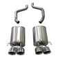 Corsa 09-13 Chevrolet Corvette (C6) 6.2L Polished Xtreme Axle-Back Exhaust w/4.5in Tips