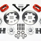 Wilwood Forged Dynalite Front Kit 12.19in Drilled Red 70-78 Camaro