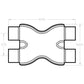 MagnaFlow Smooth Trans X 3/3 X 14 SS
