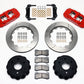 Wilwood AERO4 RearTruck Kit 14.25in Red 1999-2010 GM 1500-SUV 2 Piston OE Caliper