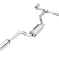 AWE 2022 VW GTI MK8 Touring Edition Exhaust - Chrome Silver Tips